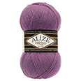 Пряжа Alize Superlana Klasik № 440 тёмная роза (280 м) 100 гр.