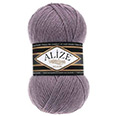 Пряжа Alize Superlana Klasik № 312 грязная роза (280 м) 100 гр.