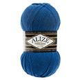 Пряжа Alize Superlana Klasik № 141 василёк (280 м) 100 гр.