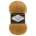 Пряжа Alize Superlana Klasik № 2 жёлтый (280 м) 100 гр.