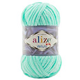 Пряжа Alize Velluto № 19 (68 м) 100 гр. светло-бирюзовый