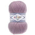 Пряжа вязальная Alize Lanagold 800 № 505 (100 гр.) пепел.-сиреневый