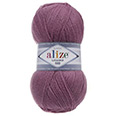 Пряжа вязальная Alize Lanagold 800 № 440 (100 гр.) тёмно-сухая роза