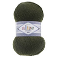 Пряжа вязальная Alize Lanagold 800 № 29 (100 гр.) хаки