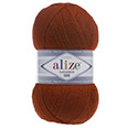 Пряжа вязальная Alize Lanagold 800 № 36 (100 гр.) терракот