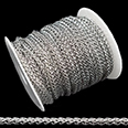 Цепь металлическая, декоративная 3 мм. (2 м.) цвет серебро