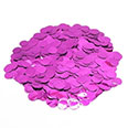 Конфетти фольгированные круглые розовые (D-0,5 см) 100 гр.