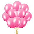 Латексные шары пастель 100 шт. (размер 12/30 см) розовый