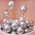 Латексные шары Хром серебро (размер 12/30) 25 шт.