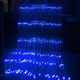 Гирлянда новогодняя "Водопад" (300х200 см) синяя