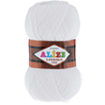 Пряжа вязальная Alize Lanagold Fine № 55 (100 гр.) белый