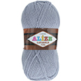 Пряжа вязальная Alize Lanagold Fine № 200 (100 гр.) серый