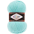 Пряжа вязальная Alize Lanagold Fine № 462 (100 гр.) морская зелень
