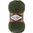 Пряжа вязальная Alize Lanagold Fine № 29 (100 гр.) хаки