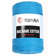 Пряжа Yarnart Macrame Cotton № 780 бирюзовый (225 м.) 250 гр.