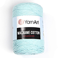 Пряжа Yarnart Macrame Cotton № 775 мятный (225 м.) 250 гр.