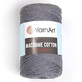 Пряжа Yarnart Macrame Cotton № 774 серый (225 м.) 250 гр.