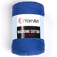 Пряжа Yarnart Macrame Cotton № 772 синий (225 м.) 250 гр.