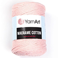Пряжа Yarnart Macrame Cotton № 767 персиковый (225 м.) 250 гр.