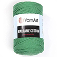 Пряжа Yarnart Macrame Cotton № 759 зелёный (225 м.) 250 гр.