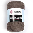 Пряжа Yarnart Macrame Cotton № 791 молочный шоколад (225 м.) 250 гр.
