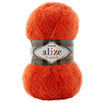 Пряжа Alize Mohair Classic № 37 (200 м) 100 гр. оранжевый