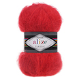 Пряжа Alize Mohair Classic № 56 (200 м) 100 гр. красный