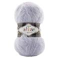 Пряжа Alize Mohair Classic № 224 (200 м) 100 гр. серо-голубой