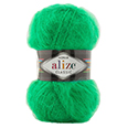 Пряжа Alize Mohair Classic № 455 (200 м) 100 гр. зелёный гранат