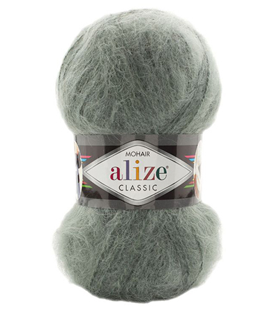 Пряжа Alize Mohair Classic № 180 (200 м) 100 гр. горная сосна