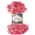 Пряжа Alize Puffy Fur № 6115 (6 м) 100 гр. розовый