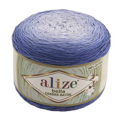 Пряжа Alize Bella Ombre Batik № 7407 (900 м) 250 гр.