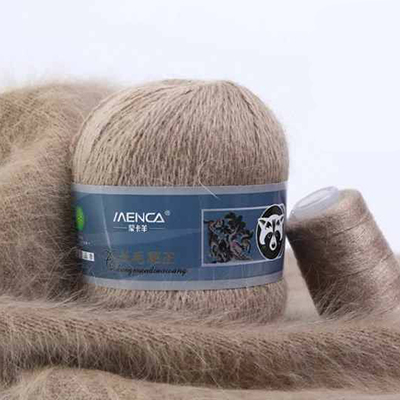 Пряжа Menca Пух норки № 816 (350 м) 50 гр. песочный