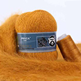 Пряжа Menca Пух норки № 836 (350 м) 50 гр. имбирь