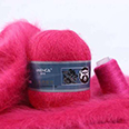 Пряжа Menca Пух норки № 857 (350 м) 50 гр. персиково-розовый