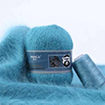 Пряжа Menca Пух норки № 862 (350 м) 50 гр. бирюзовый