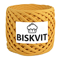 Пряжа трикотажная "Бисквит" № 203 (330 гр.) Горчица