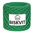 Пряжа трикотажная "Бисквит" № 242 (330 гр.) Грин