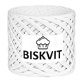 Пряжа трикотажная "Бисквит" № 966 (330 гр.) Кокос (белоснежный)