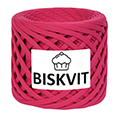 Пряжа трикотажная "Бисквит" № 246 (330 гр.) Малина