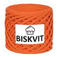 Пряжа трикотажная "Бисквит" № 217 (330 гр.) Мандарин