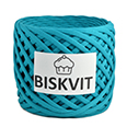 Пряжа трикотажная "Бисквит" № 702 (330 гр.) Морская Волна