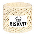 Пряжа трикотажная "Бисквит" № 682 (330 гр.) Сливочный