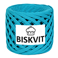 Пряжа трикотажная "Бисквит" № 312 (330 гр.) Темно-бирюзовый