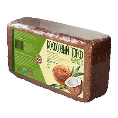 Кокосовый торф (650 г) Кокосовый торф (650 г)