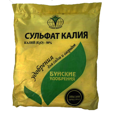 Удобрение Калий сернокислый (сульфат калия) - 0,9 кг.