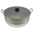 Кастрюля с крышкой (4,5 л., алюминий)