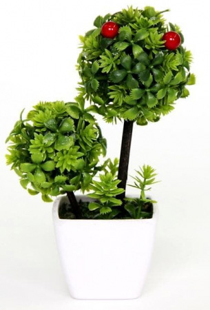 Искусственное декоративное растение - Бонсай (17 см)
