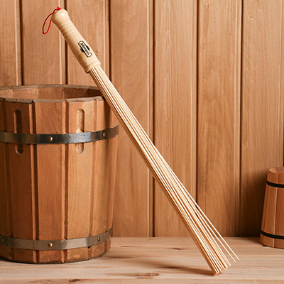 Веник массажный из бамбука (60 см) прут 0,2 см