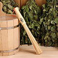 Веник массажный из бамбука (36 см) прут 0,2 см